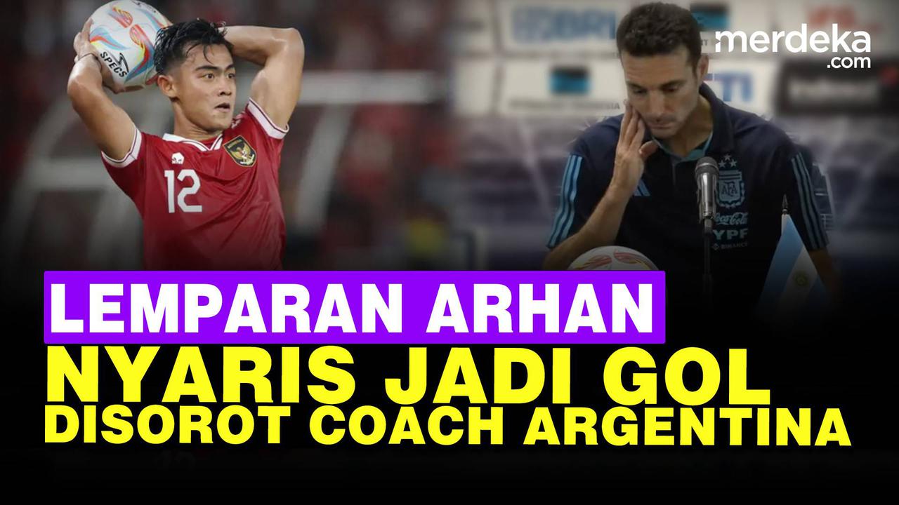 VIDEO: Pelatih Argentina Komentari Lemparan 'Torpedo' Pratama Arhan Nyaris Jadi Gol