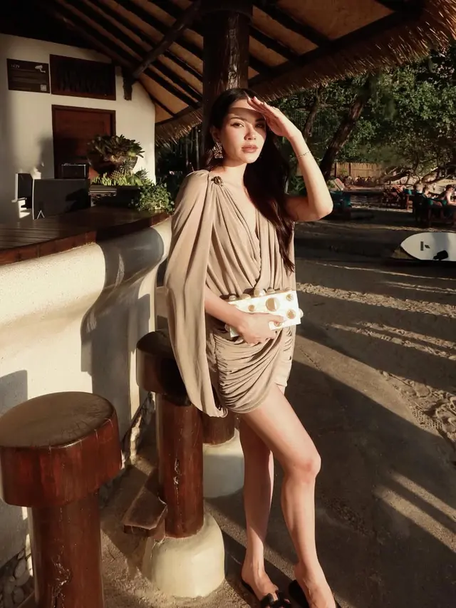 6 Potret Babymoon Alyssa Daguise dan Al Ghazali di Thailand, Romantis Penuh Gaya