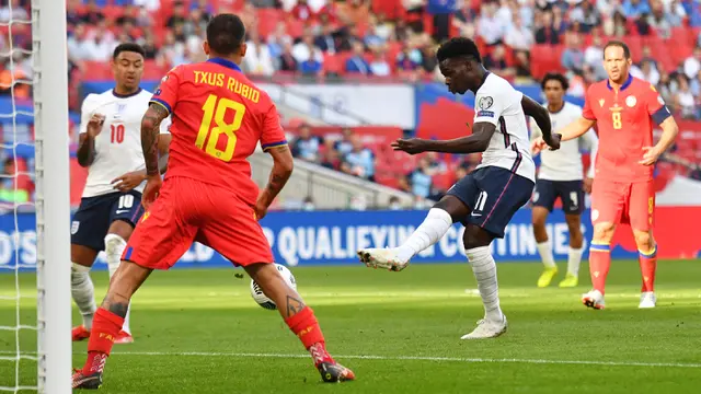 Foto: Jesse Lingard Sumbang Dua Gol, Inggris Libas Andorra dalam Laga Kualifikasi Piala Dunia 2022