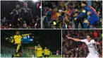 Berikut ini deretan top skor sementara Liga Champions musim 2016/2017 hingga babak 16 besar. (AFP-EPA)