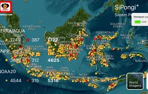 Hotspot Sumsel Naik 92 Persen, Begini Aksi Kemenhut