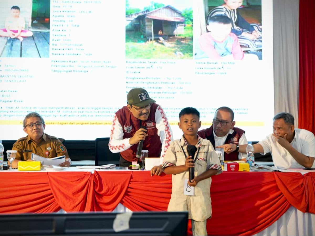Menteri Sosial Saifullah Yusuf (Gus Ipul) di Sekolah Rakyat Banjarbaru, Kalimantan Selatan