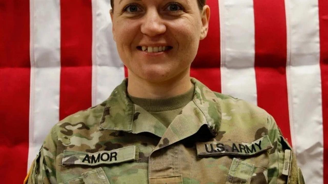Tentara AS Tewas di Kuwait Nicole M. Amor (39)