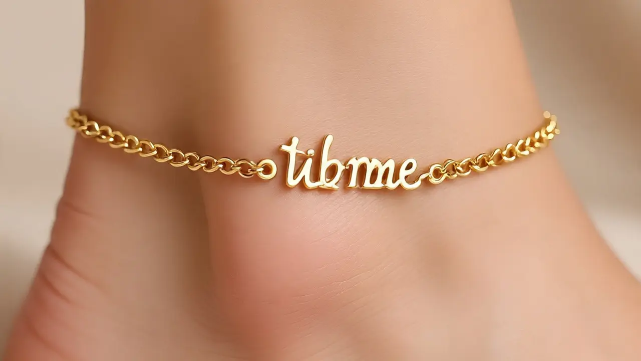 Model Gelang Kaki Emas Dewasa