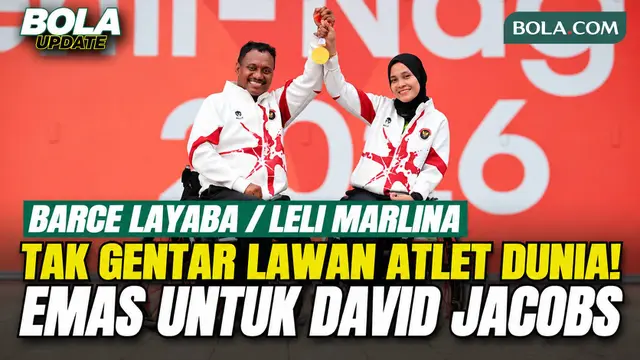 Kunci Sukses Barce Layaba dan Leli Marlina Raih Emas Asian Para Games 2026, Persembahkan untuk David Jacobs