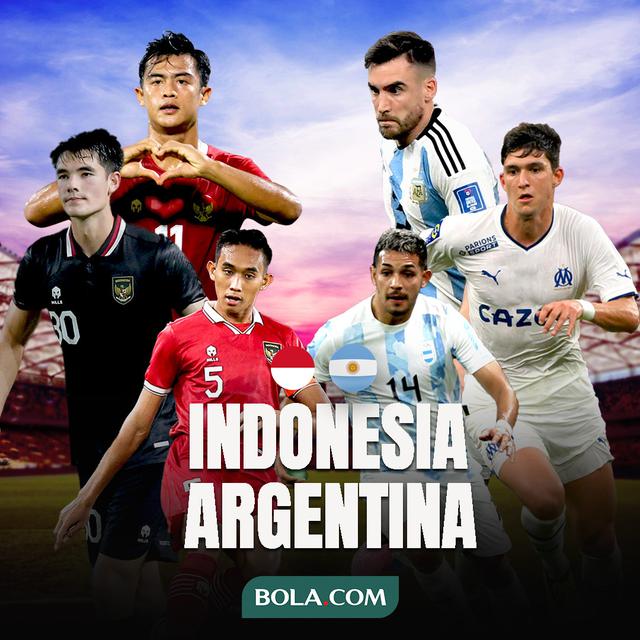 FIFA Matchday - Timnas Indonesia Vs Argentina: Elkan Baggott, Pratama Arhan, Rizky Ridho Vs Facundo Medina, Nicolas Tagliafico, Leonardo Belergi