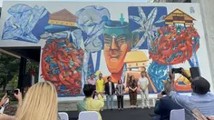 Mural Kolaborasi Seniman RI, Austria, Ukraina Bawa Pesan Krisis Iklim