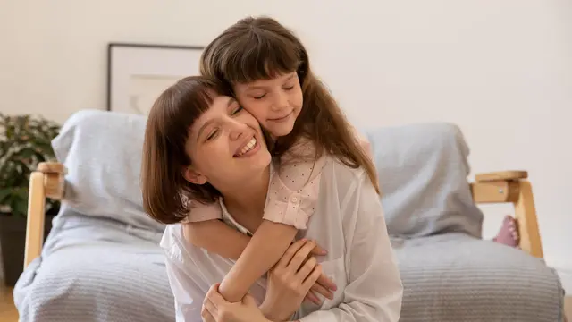 Daughter and Mom