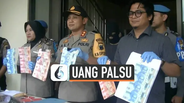 Polisi Temanggung berhasil mengungkap kasus pembuatan dan pengedaran uang palsu. Pelaku ditangkap saat akan gunakan uang palsu di pasar tradisional.