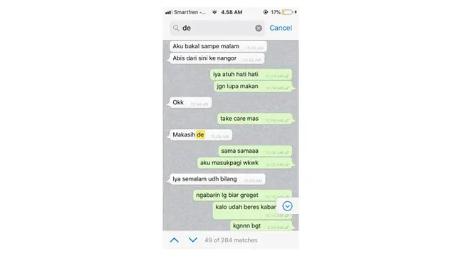 6 Chat Pasangan Kekasih Panggil Pacarnya dengan 'Adek dan Mas' Ini Bikin Senyum