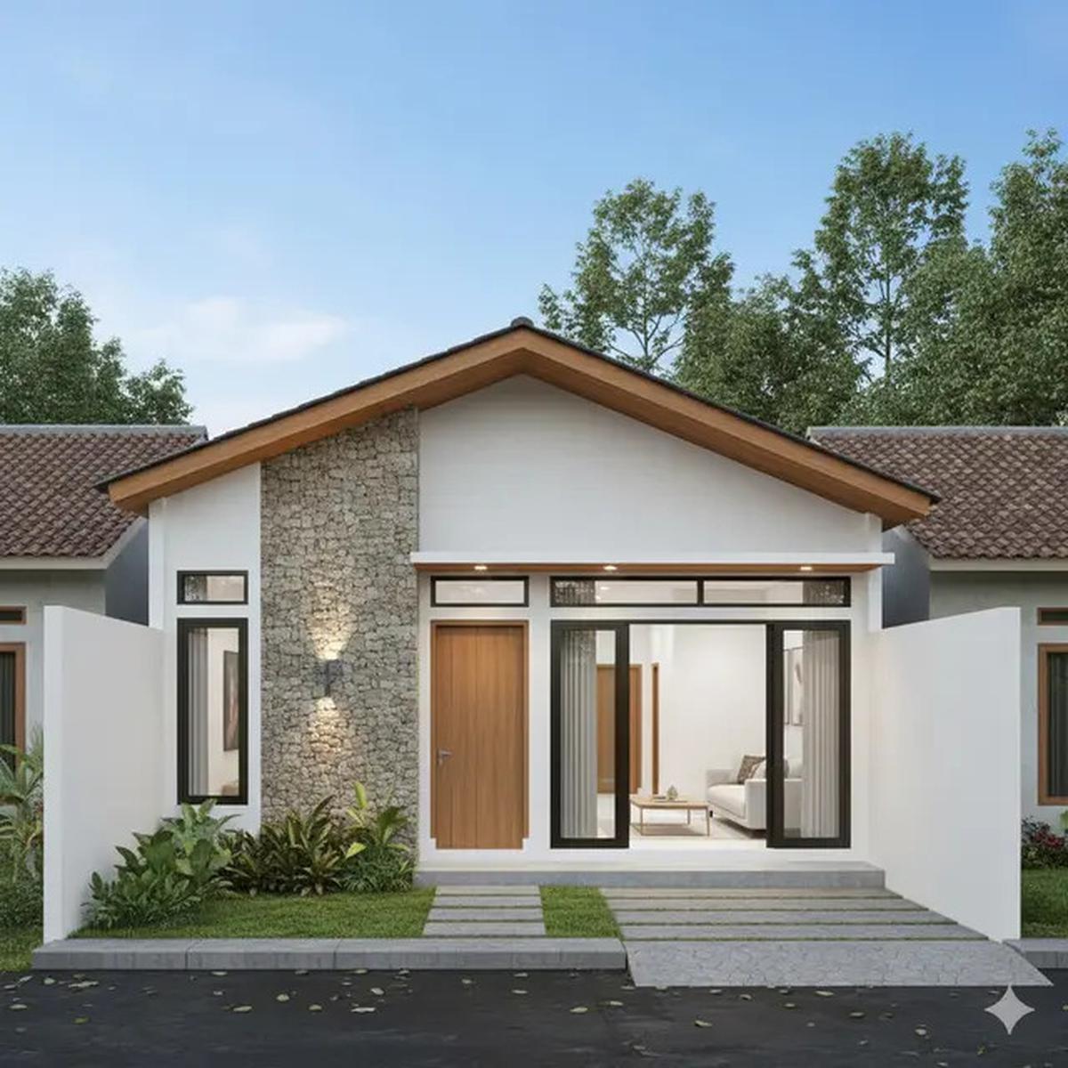 8 Model Rumah Sederhana di Kampung yang Elegan, Inspirasi Hunian Idaman