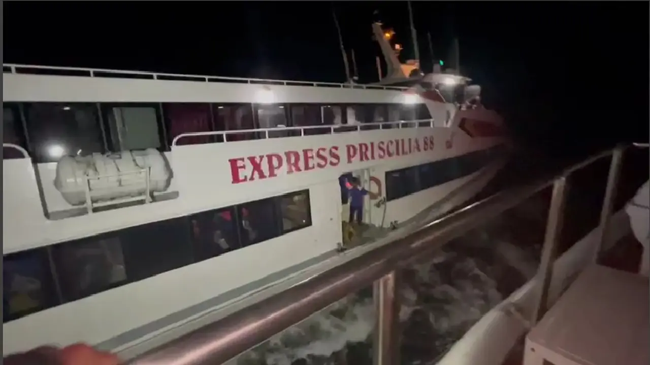 Kondisi Kapal KM Express Priscilia 88