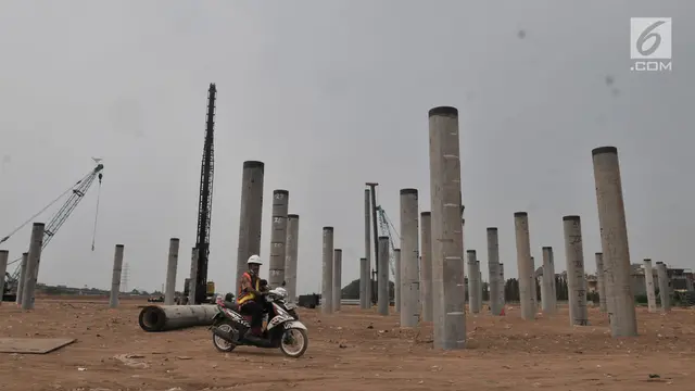 Memantau Progres Pembangunan Stadion BMW