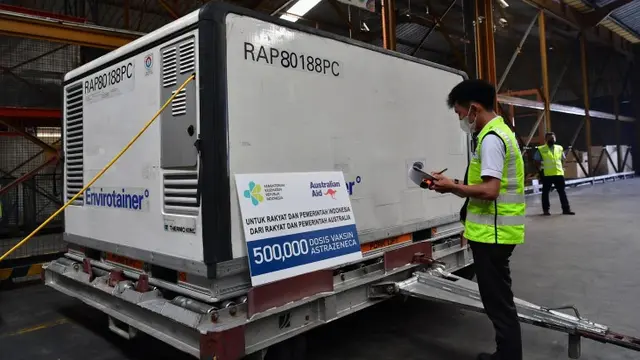 Indonesia Kedatangan Vaksin AstraZeneca