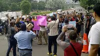 Simulasi Demo Pemilu di Bundaran HI `Rusuh`, Jalan Ditutup Total