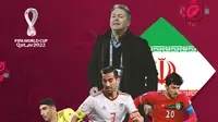 Piala Dunia - Ilustrasi Timnas Iran (Bola.com/Adreanus Titus)
