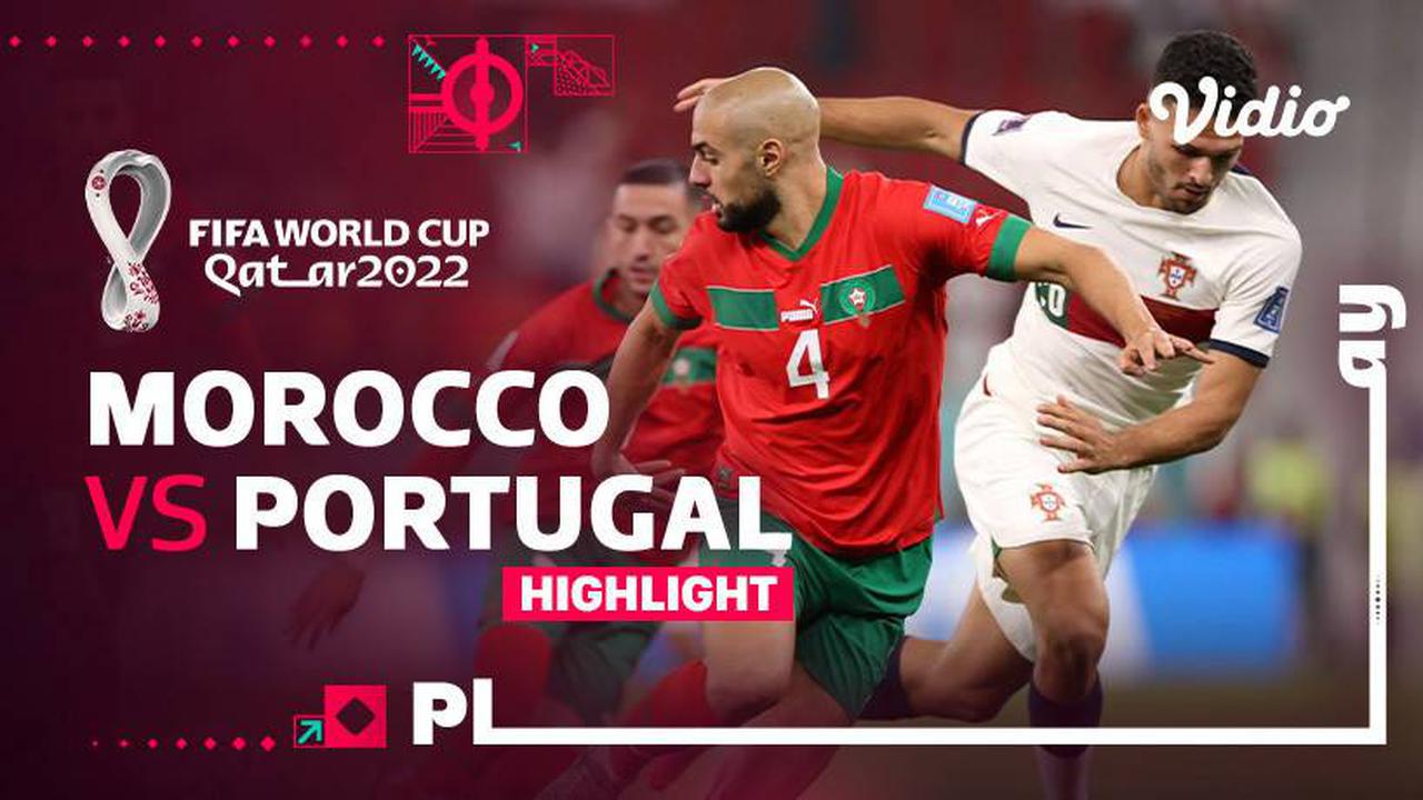 VIDEO: Hasil Maroko vs Portugal, Ronaldo Pulang Tanpa Gelar