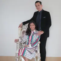 Atalarik Syah  bersama Amara Lingua (Istimewa)