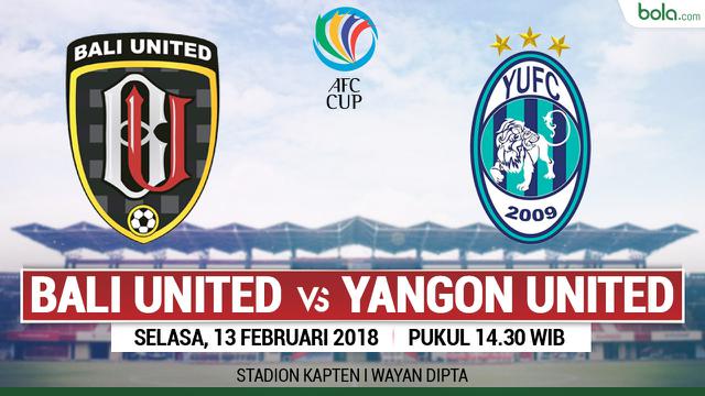 AFC CUP_Bali United Vs Yangon United