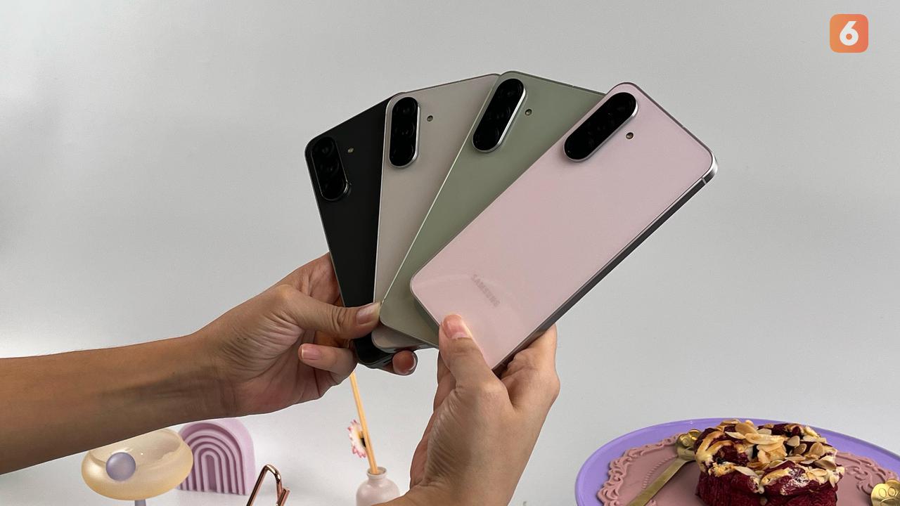 4 varian Warna Samsung Galaxy A56 5G. Liputan6.com/Reanthonio Oktovier Sinanu