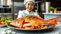 resep ikan kakap ©Ilustrasi dibuat AI