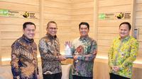 Pegadaian meresmikan Ruang Kreatif Pegadaian Kompak Guyub Bahagia di Universitas Indonesia (UI). Foto: Pegadaian
