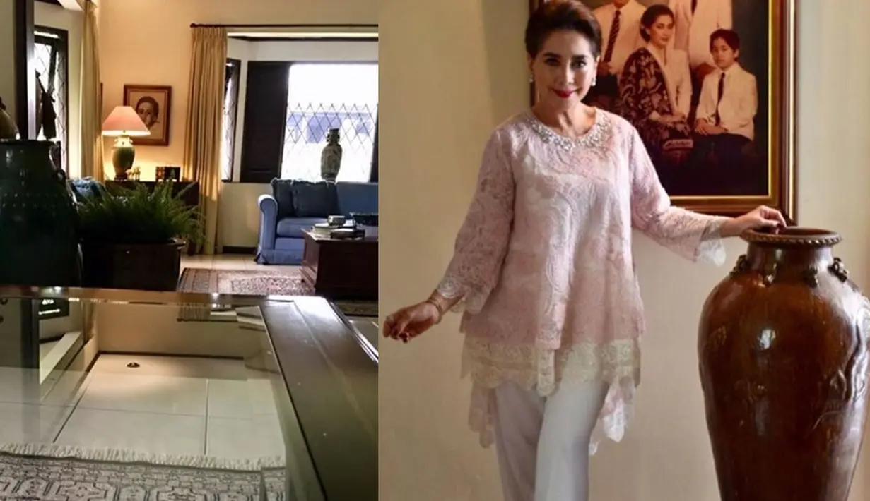 Sejumlah guci tampak menghiasi beberapa sudut rumah. (Foto: Instagram/@widyawati_sophiaan)