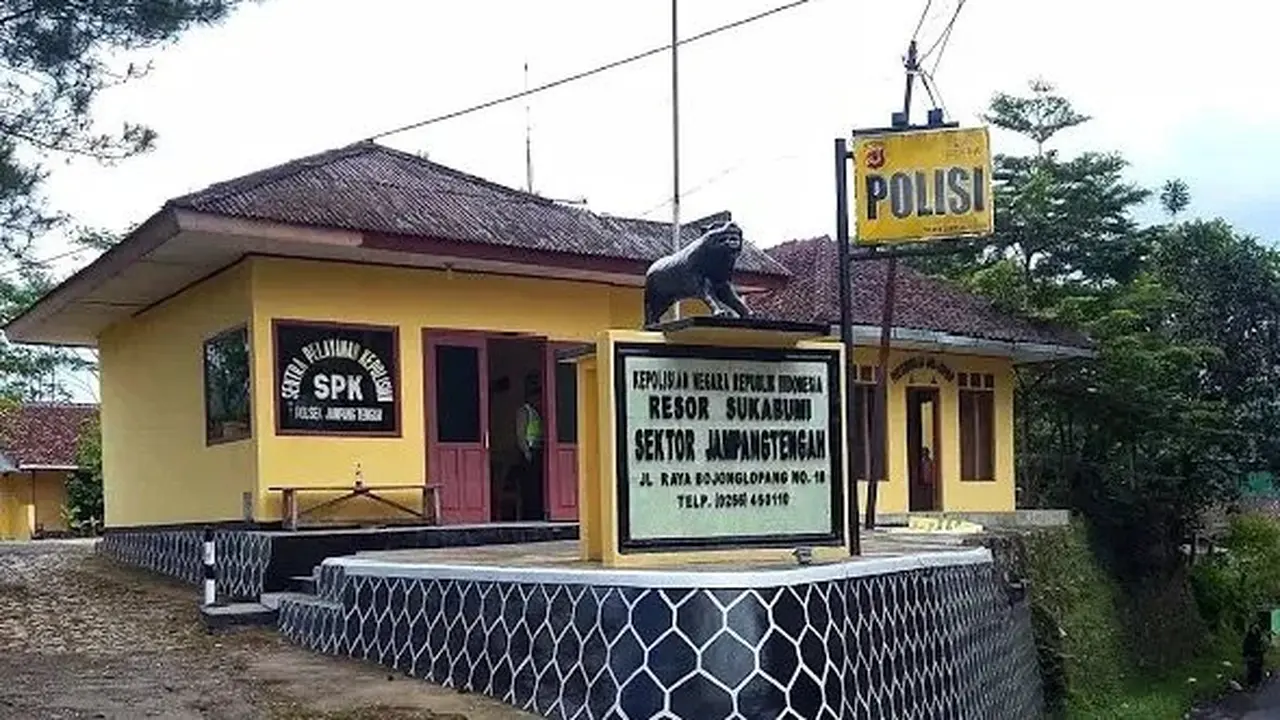 Terduga Pelaku Pencurian Kabur dari Polsek Jampang Tengah Sukabumi Saat Diperiksa