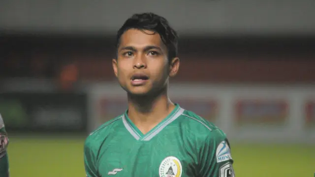 Gelandang sayap PSS Sleman, Irkham Zahrul Mila.