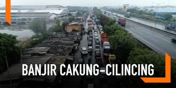 VIDEO: Pantauan Udara Banjir Cakung-Cilincing