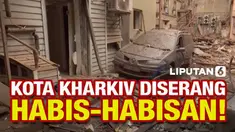 Pasukan militer Rusia terus hantam wilayah permukiman di Kota Kharkiv dengan serangan rudal. Dilaporkan 21 tewas dalam serangan brutal yang berlangsung tak lebih dari 24 jam.