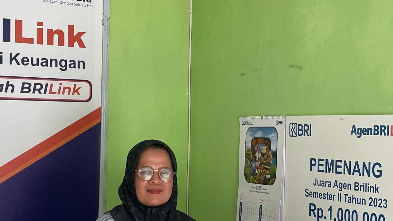 Raih Omzet Rp1,5 Miliar per Bulan, Pedagang Asal Tempel Sleman Ini Puas Jadi Agen BRILink Kelas Jawara