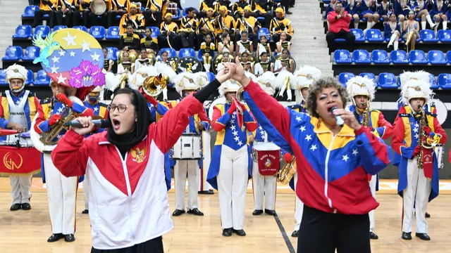 Kejuaraan Show Band Copa Indonesia di Venezuela, Agustus 2022 (Foto: Dias Kinanthi)