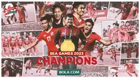 SEA Games 2023 - Kolase Foto Pertandingan Timnas Indonesia U-22 vs Thailand (Bola.com/Decika Fatmawaty)