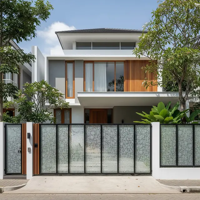 9 Model Pagar Rumah Minimalis Anti Intip tapi Tetap Terang dan Stylish, Jaga Privasi Hunian