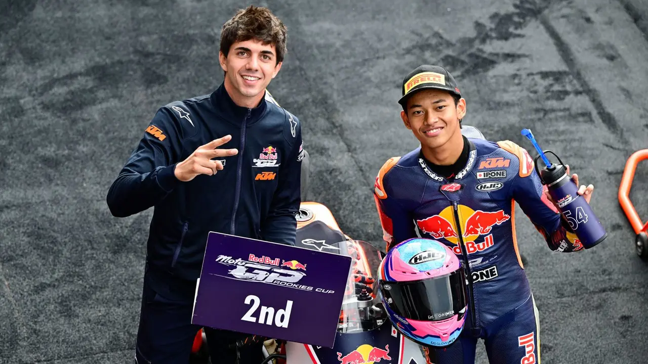 Pembalap Indonesia di Red Bull MotoGP Rookies 2025, Veda Egra Pratama.
