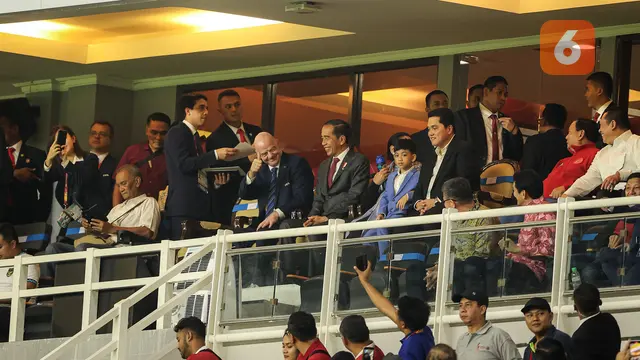 Foto: Momen Kemeriahan Pembukaan Piala Dunia U-17 2023, Dihadiri Presiden Jokowi dan Presiden FIFA Gianni Infantino