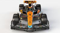 McLarens MCL60 untuk musim F1 2023. (formula1.com)