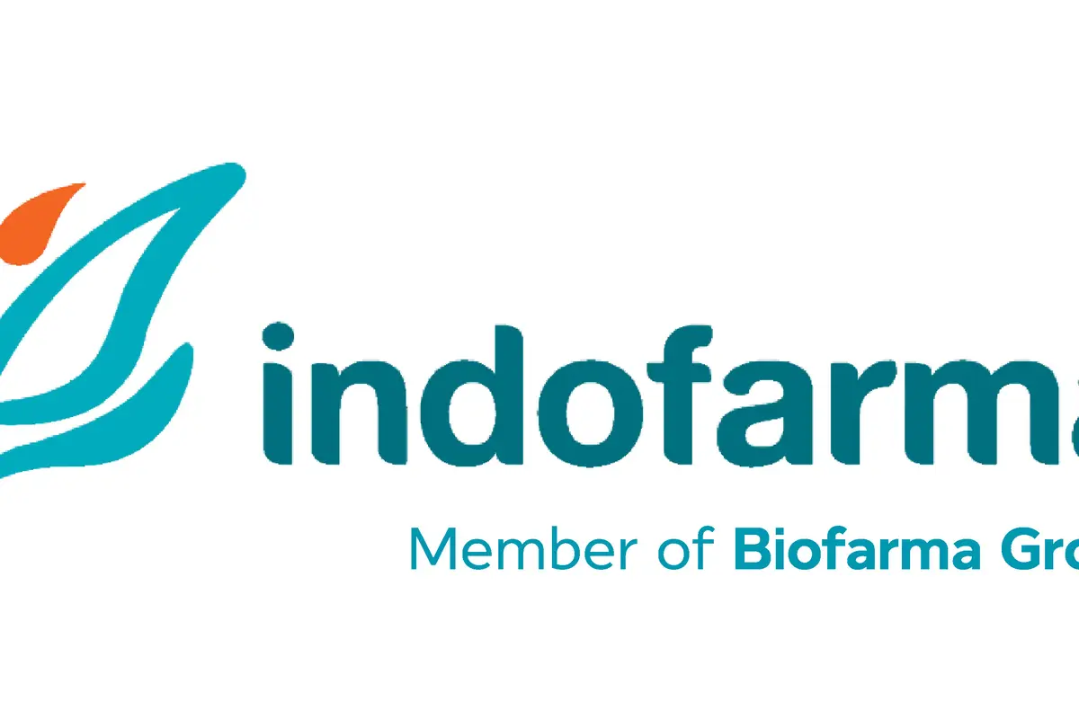 Logo PT Indonesia Farma Tbk atau disingkat PT Indofarma Tbk (Dok INAF)