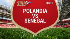 Senegal meraih kemenangan 2-1 atas Polandia pada laga perdana Grup H Piala Dunia 2018 yang berlangsung di Stadion Spartak, Selasa (19/6/2018) malam WIB.