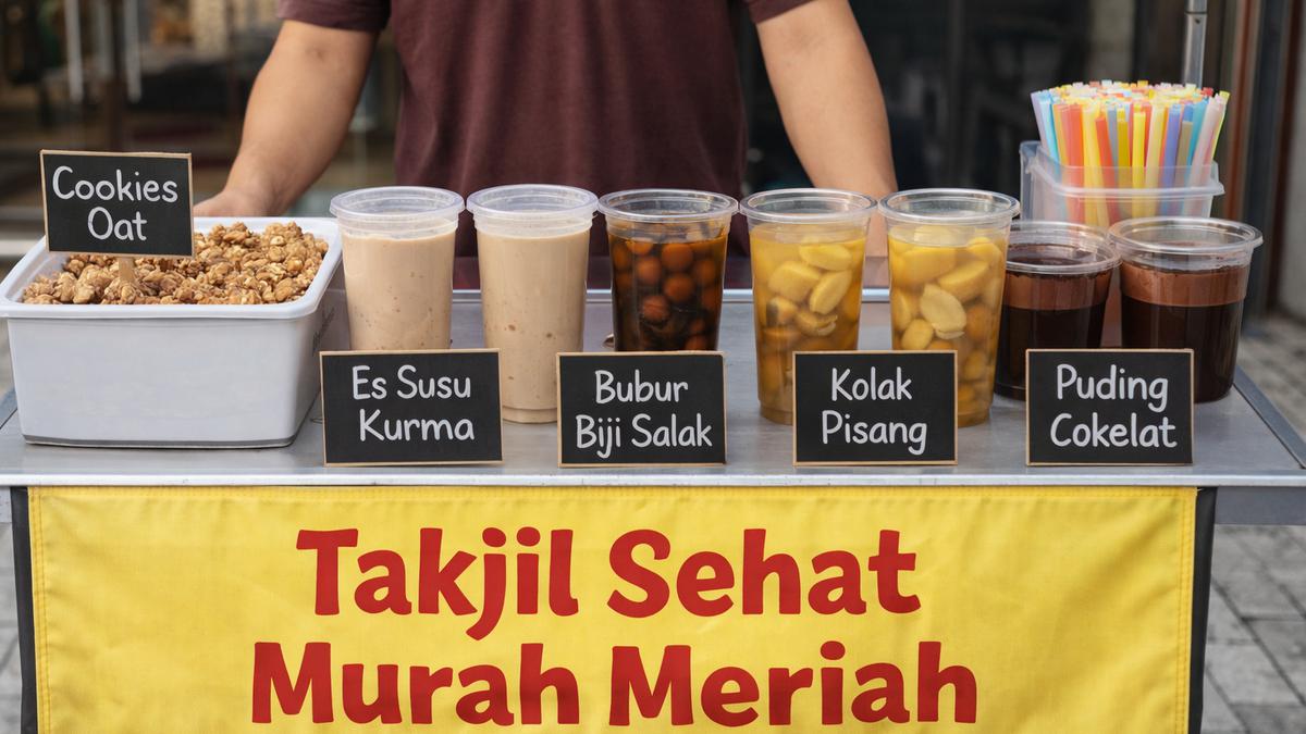 8 Ide Jualan Takjil Sehat yang Mudah Dibuat di Rumah Tanpa Oven