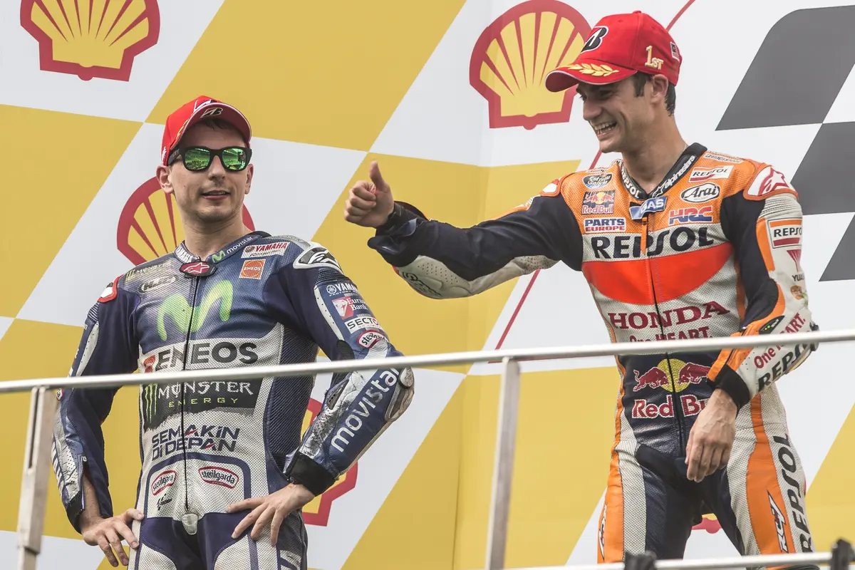 Dani Pedrosa, Jorge Lorenzo