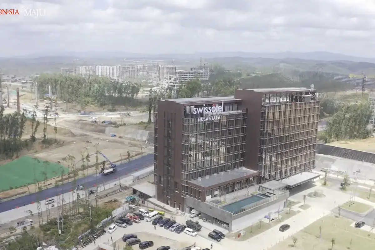 Jokowi Meresmikan Hotel Bintang 5 di IKN