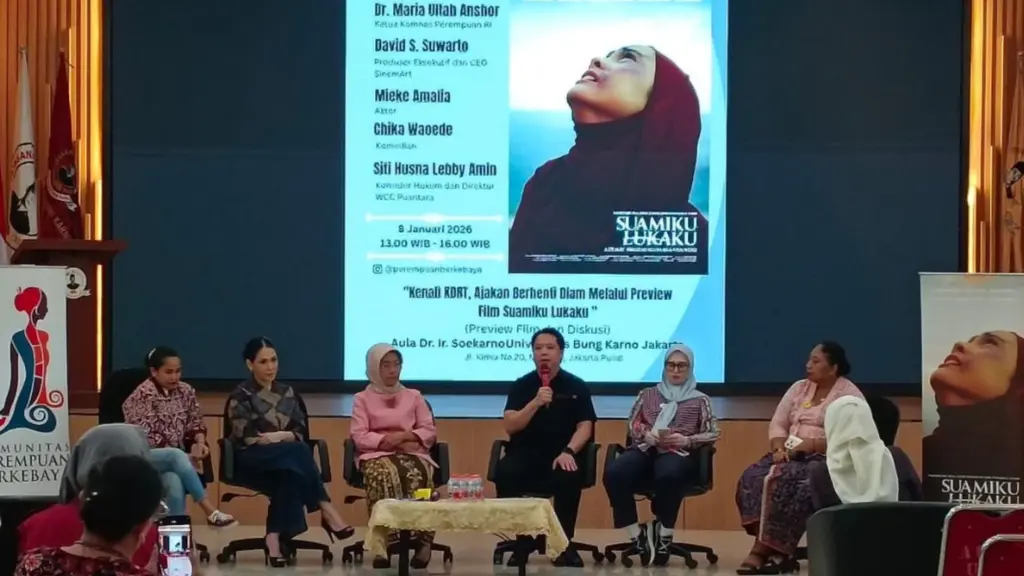 Diskusi tentang Film Suamiku, Lukaku./copyright istimewa