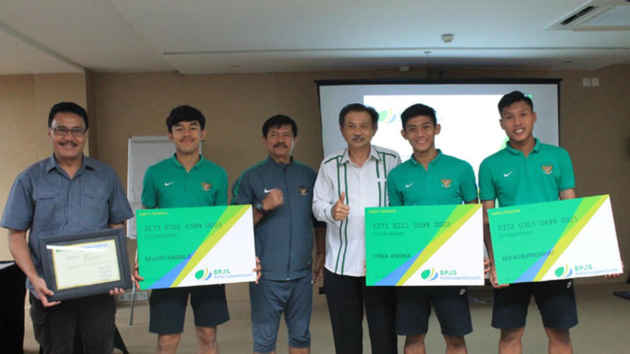 Kini Atlet Timnas PSSI Dilindungi Program BPJS Ketenagakerjaan