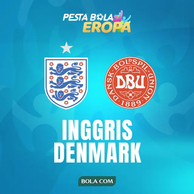 Piala Eropa - Euro 2020 Inggris Vs Denmark