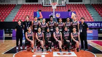Timnas Basket Putri Indonesia di FIBA Asia Cup 2021 Divisi B (Dok FIBA)