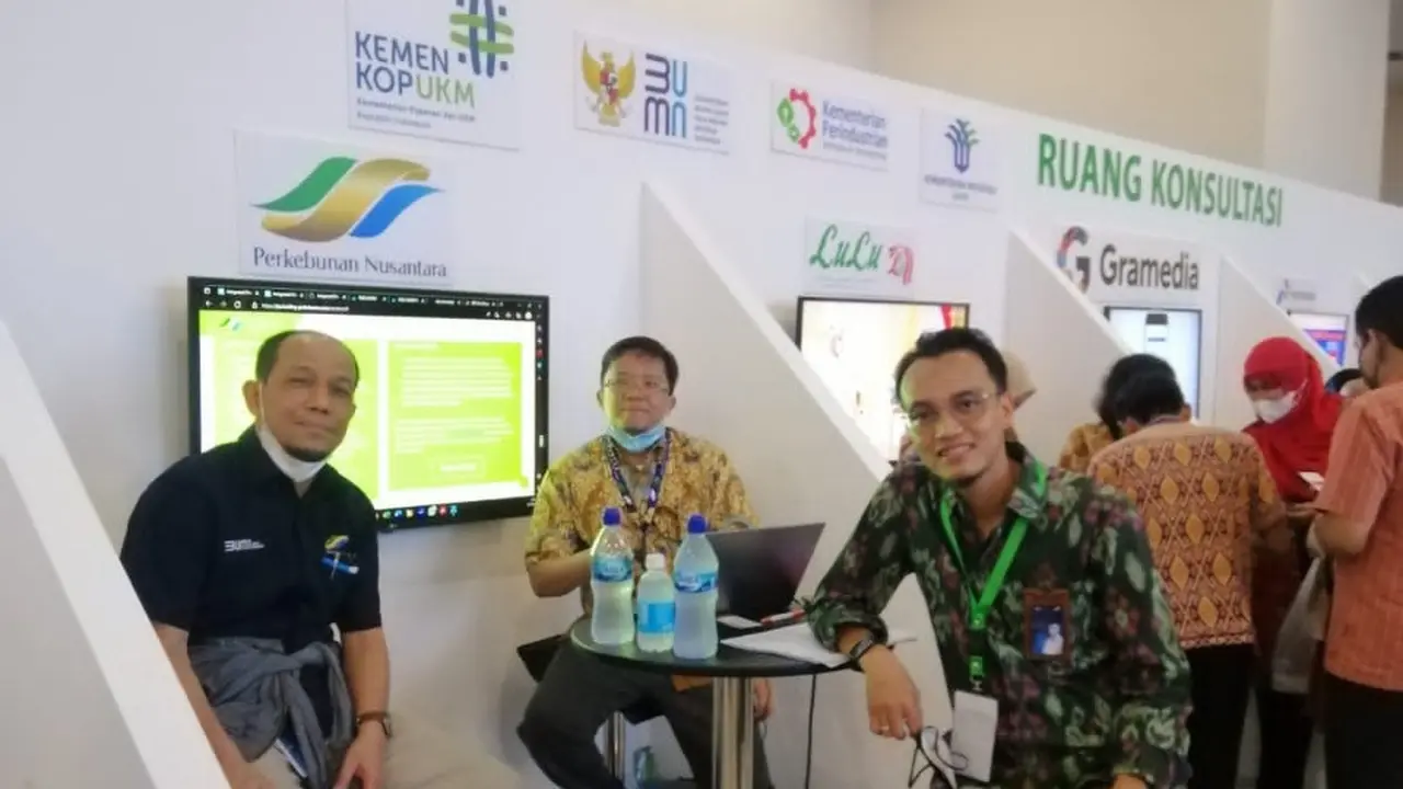 Booth Konsultasi guna pemahaman persyaratan menjadi mitra / vendor PTPN