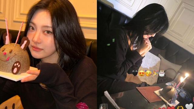 Foto Ningning aespa ultah. (Instagram/ imwinter - katarinabluu)
