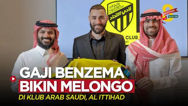 Berita video Karim Benzema dikabarkan mendapat gaji fantastis di klub Arab Saudi, Al Ittihad. Bagaimana perbandingannya dengan UMR atau UMP Jakarta?